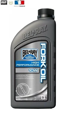 BEL-RAY BELRAY 1L Huile de Fourche 10 w Moto - Grade 10W BELRAY - Haute Performace Racing IGOL