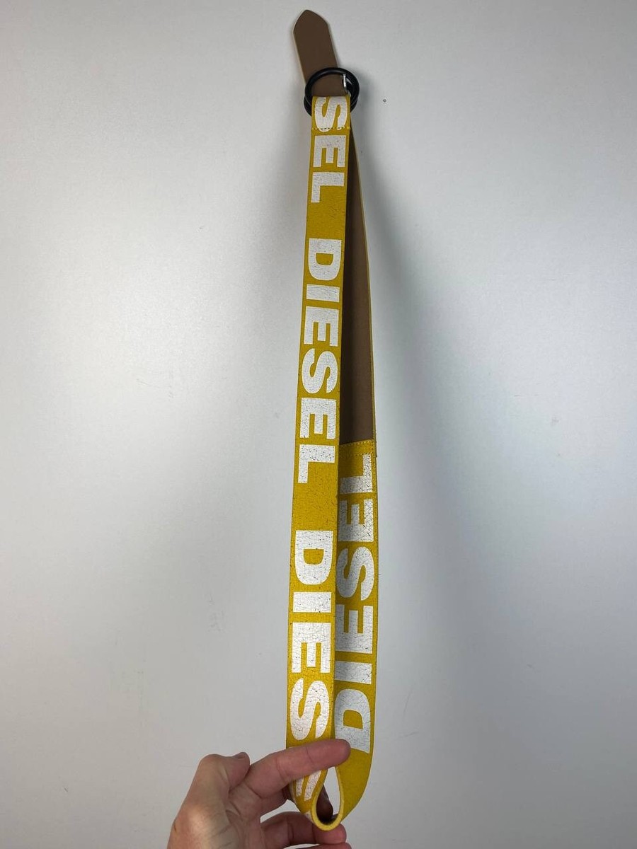 DIESELヴィンテージベルト　made in Italia VINTAGE Diesel Italy Leather Strap 118cm “Only the Brave