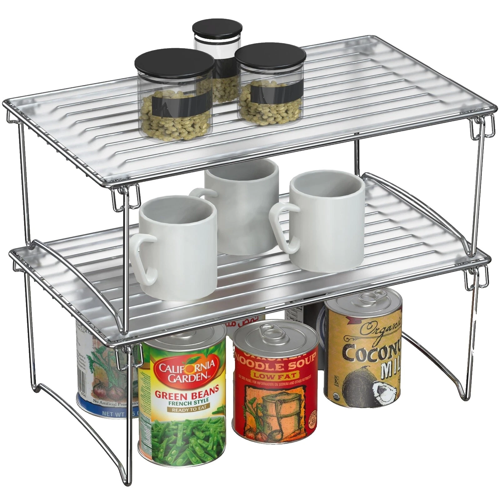 Bastidores de utensilios de cocina de cromo