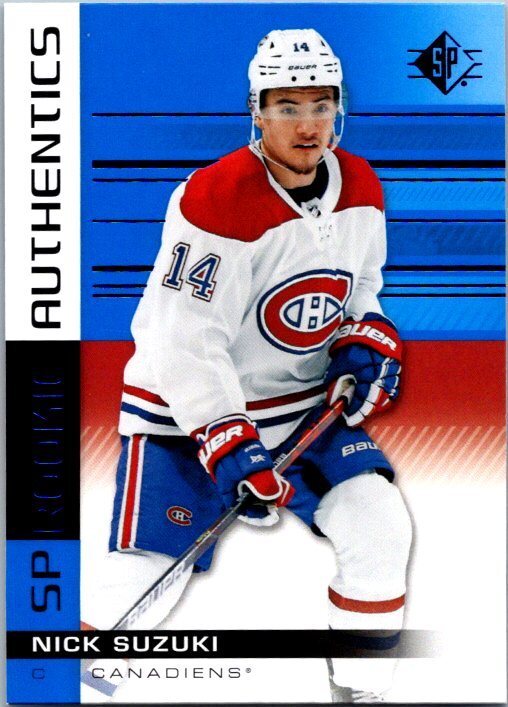 2019-20 SP Blue #131 Nick Suzuki Rookie Parallel | eBay