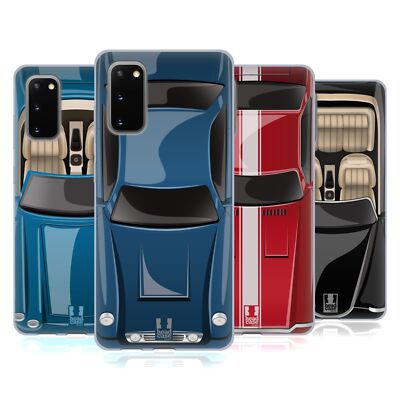 HEAD CASE DESIGNS KLASSISCHE AUTOMOBILE SOFT GEL HANDYHÜLLE FÜR SAMSUNG HANDYS 1