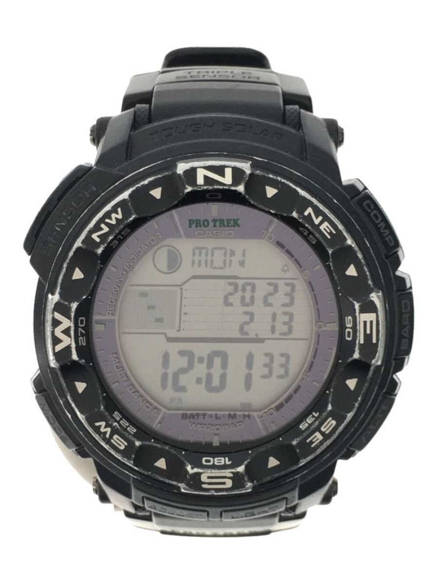 Casio Pro Trek Solar Watch PRW-2500 Protrek Triple Sensor Tough