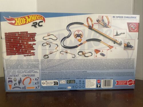 Hot Wheels RC Speed Challenge Track Set with1:64 Scale RemoteControl Vehicle(2) - Picture 4 of 7