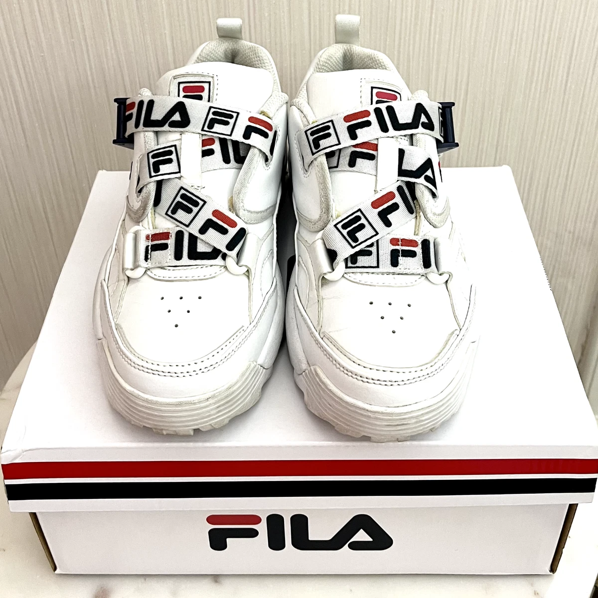 Fila fast charge white shoes sales