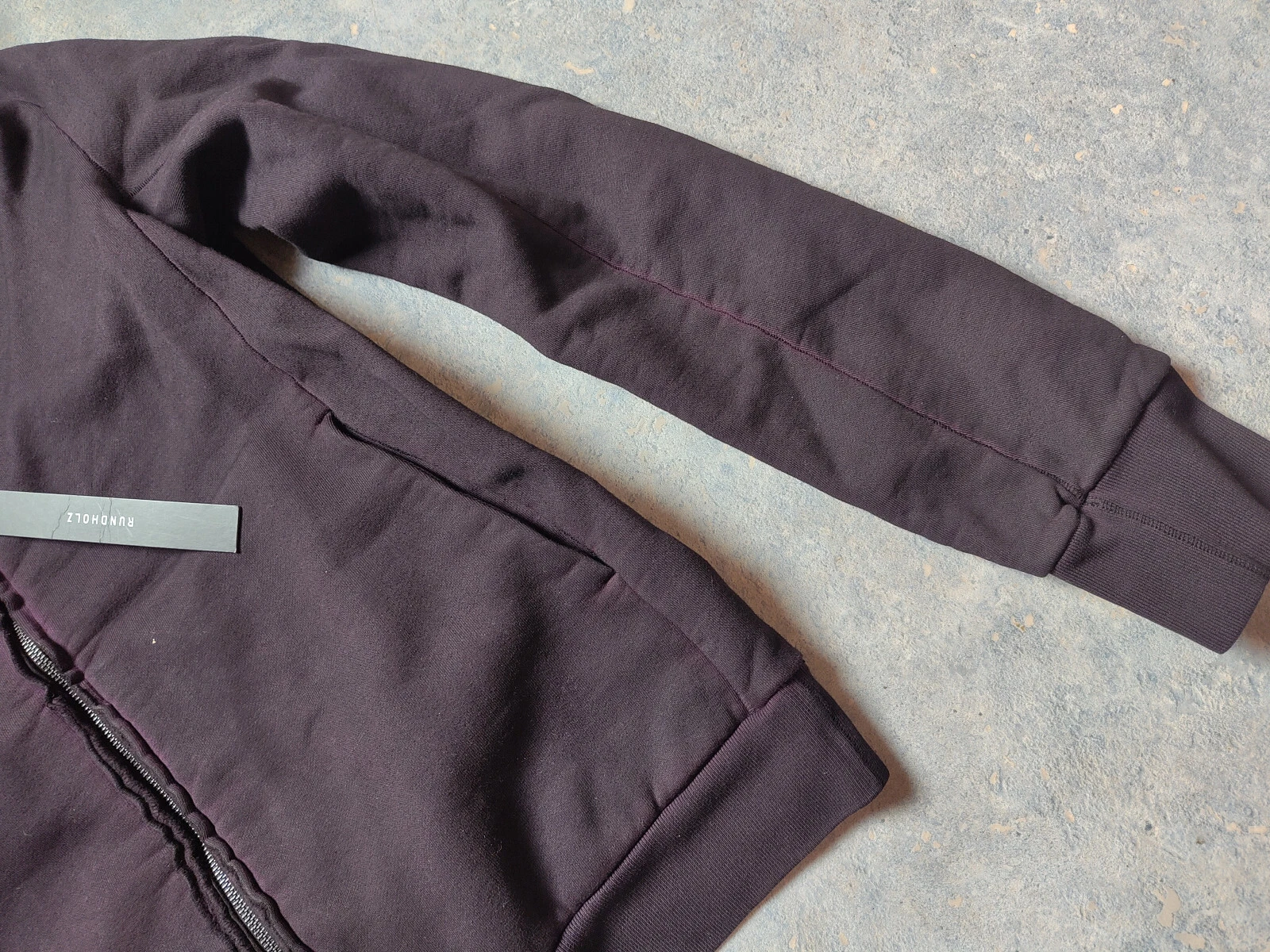 SACAI Cooler felpa con cappuccio di TONDO LEGNO Dip taglia S