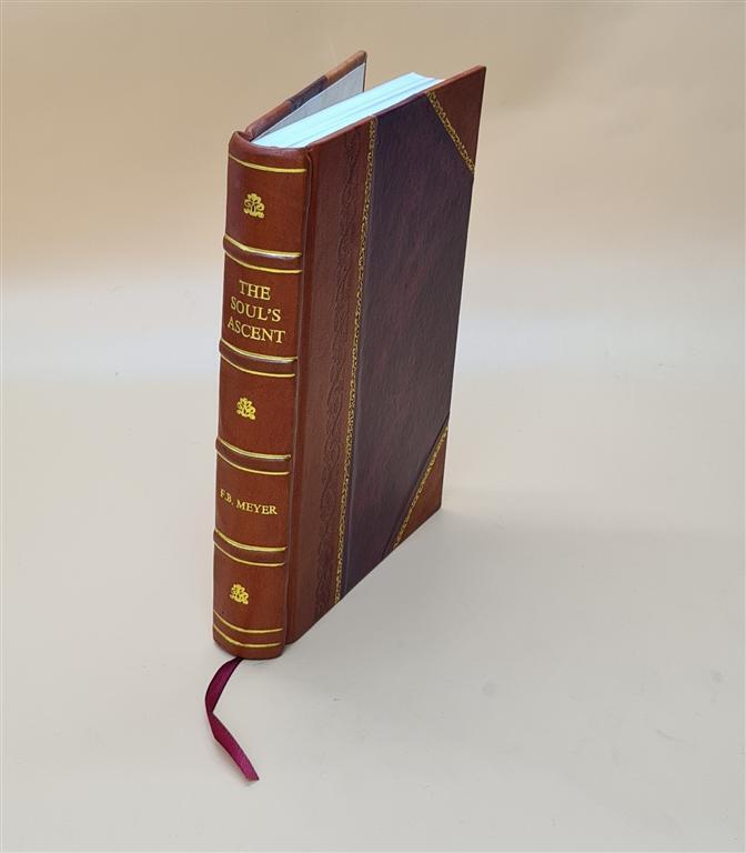 Souls Ascent Mission Addresses Leather Bound Book  