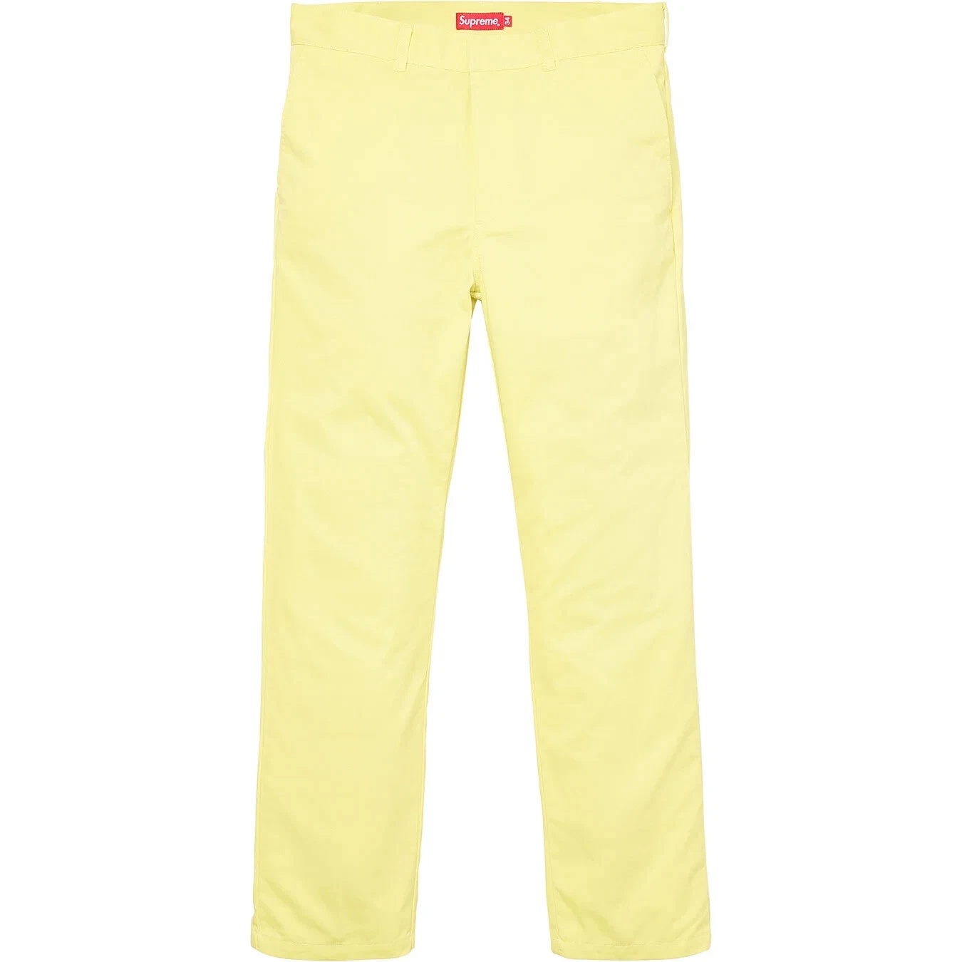 PANTALON DE TRAVAIL SUPREME NEW YORK JAUNE TAILLE 30 NEUF