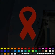 Multiple Myeloma Cancer Ribbon Sticker Awareness Window Bumper Vinyl Decal