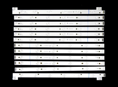 TCL 55P605 LED 12 Strips Set TCL-GIC-55P1 HDR-6X10-3030 , YHA-4C-LB5506-YH06J