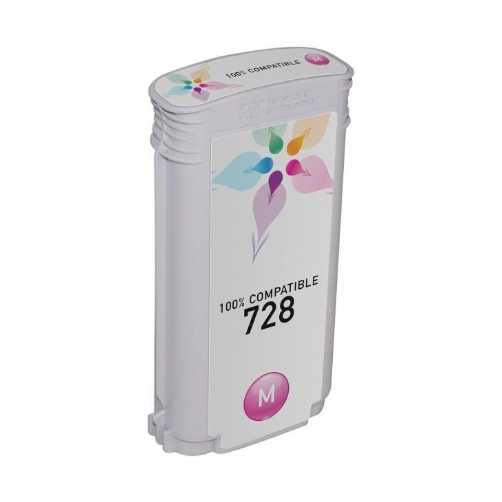 CARTUCCIA HP 728 MAGENTA F9J66A COMPATIBILE PER HP Designjet T730 ,T830 728 CAPA