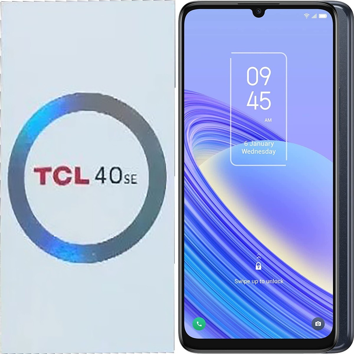 TCL 40 SE 4G/LTE Dark Grey 128GB + 4GB Dual-Sim Factory Unlocked GSM NEW