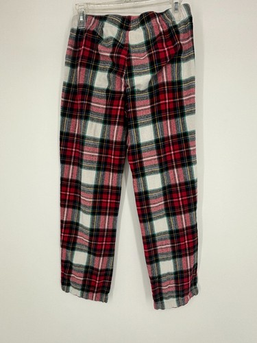 Old Navy Red Green White Tartan Plaid Sleepwear Pajama Pants Women's Size XS - Picture 6 of 8
