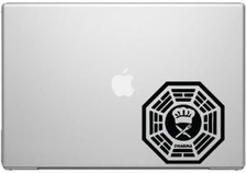 Lost Dharma Initiative Chef Decal Sticker - Vinyl Decal for Cars, Macbooks, and