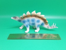 Stegosaurus Ice Blue Dinosaur Toy Figure Realistic Detailed Collectible Figurine