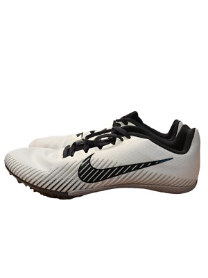 New Nike Zoom Rival M 9 Track Field Spike AH1020-001 S Men's 12.5 Platinum Black