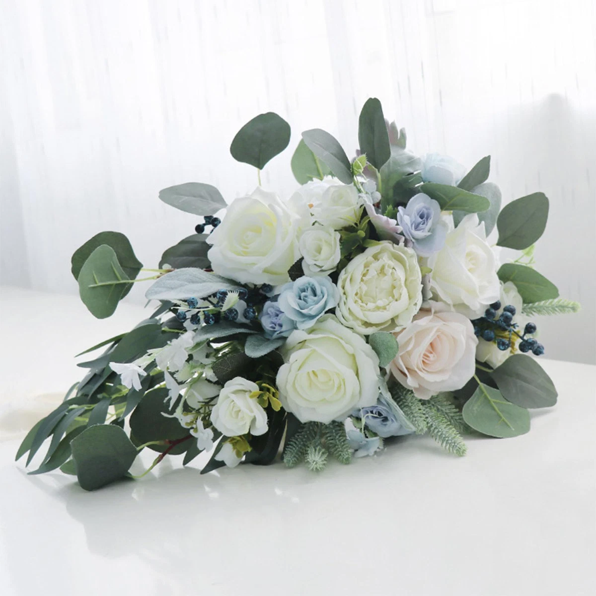 How To Make A Teardrop Wedding Bouquet With Silk Flowers Best Flower Site