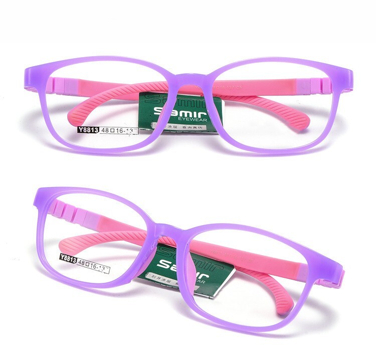Ultralight Silicone Children's glasses for boys girls Eyeglass frames 4-9 years