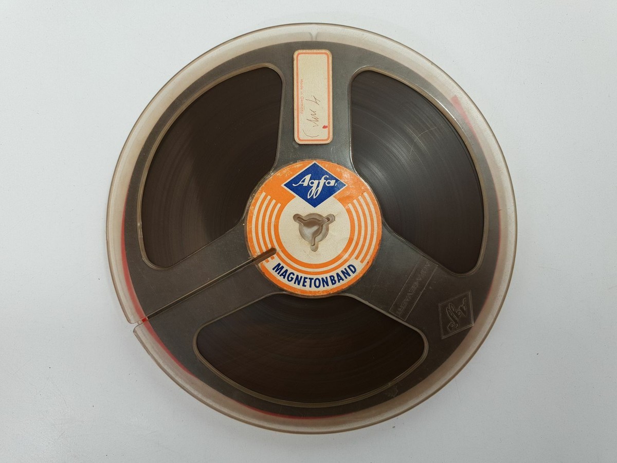 AGFA - Bobines GEVAERT de 18 cm avec bande Bobine à bobine