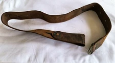 M1872 Indian Wars US belt NICE Original leather w/ buckle keepers, rivets & hook