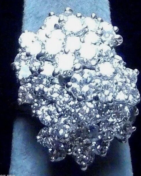 Spellbinding Diamond Cocktail Finger Ring