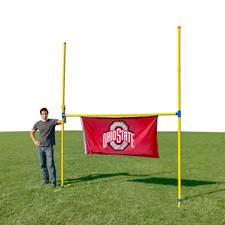 Giant TAILGATE PARTY GIANT FOOTBALL GOAL POST - 10 FEET TALL! - Made in USA
