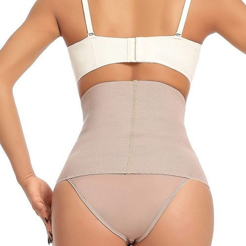Women Tummy Control Thong Shaper Seamless Underwear Elastic High Waist Panties - Picture 11 of 14