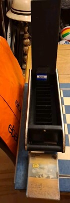 Vtg Faux Leather 8 Track Cartridge Storage Carry Case + John Lennon Mind Games