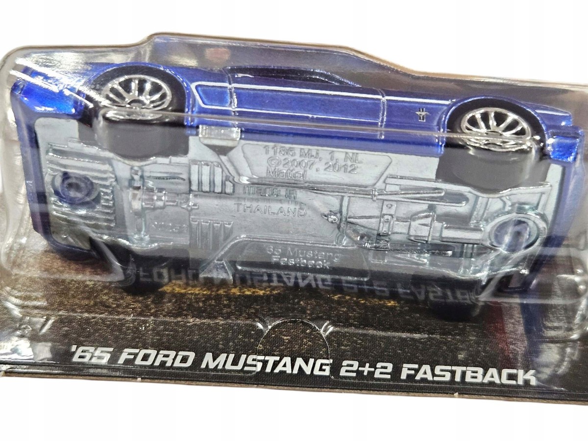 Hot Wheels Silver Series 60 Years '65 Ford Mustang 2+2