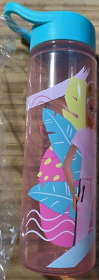 600ml Puppen Klapp Trinkflasche wiederverwendbar, auslaufsicher, BPA-frei ideal für die Schule