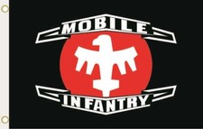 Flag Flag Starhip Troopers Mobile Infantry Emblem Raised Flag 90 x 150 cm