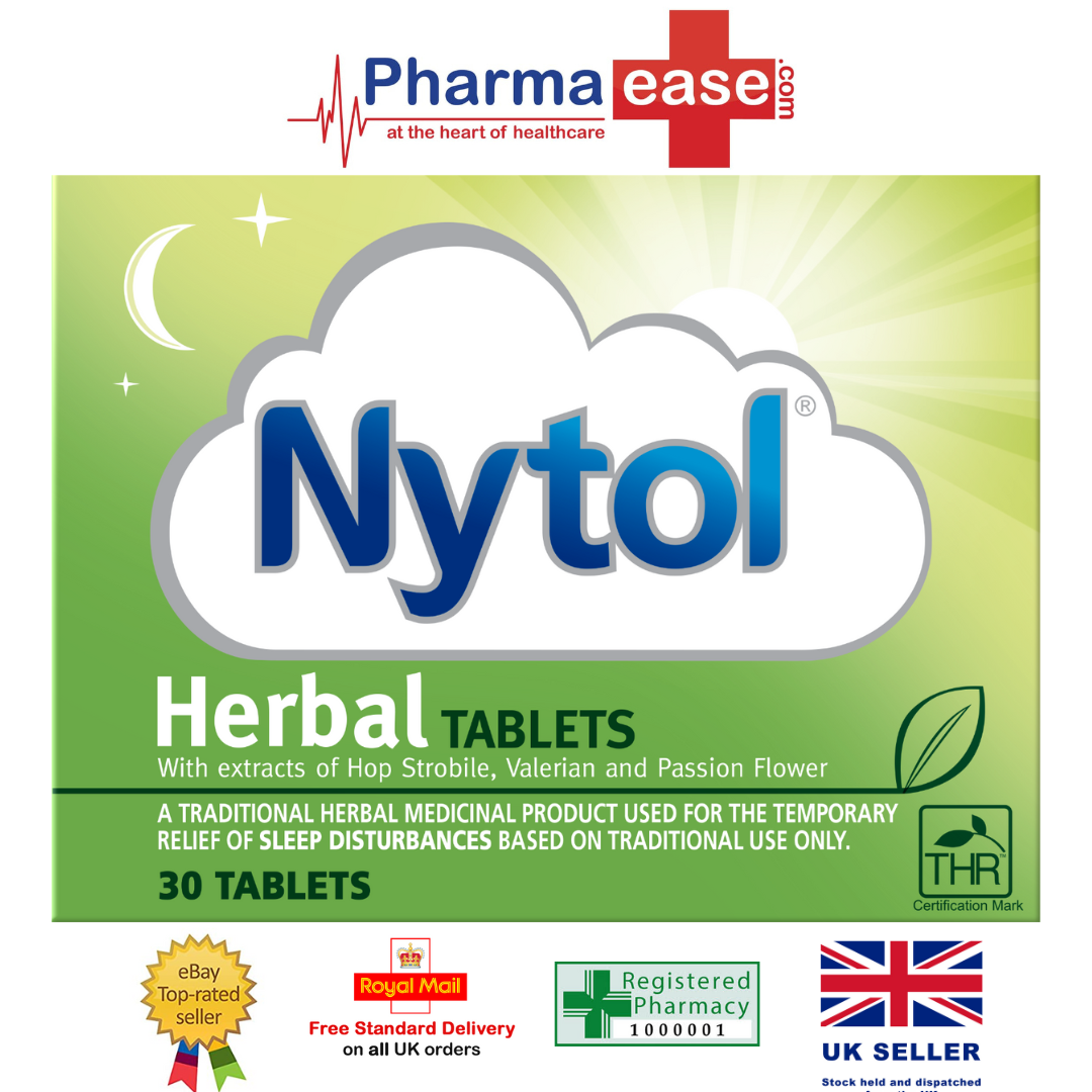 Nytol Herbal Good Sleep Aid Tablets Insomnia Sleeping Natural 30