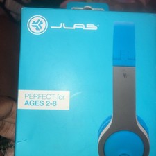 JLab JBuddies Folding Gen 2 Kids Headphones Wired, Volume Limiter, Ages 2
