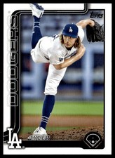 2025 Topps Tyler Glasnow Los Angeles Dodgers #201