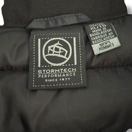 Stormtech Performance Herren Schwarz Puffer Mantel Outdoor Zip Jacke Gr. XL - Bild 3 von 10