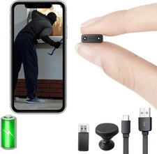 【Free 64G】 Smallest Wireless WiFi Camera,HD1080P Battery Dome Surveillance Ca...