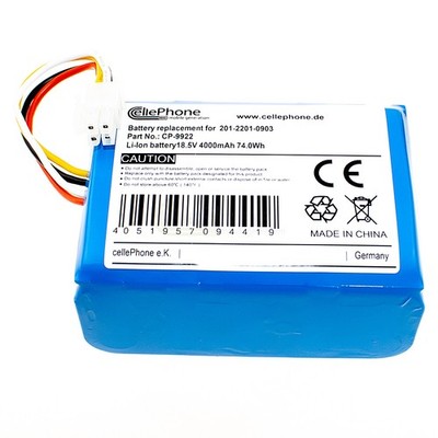 Akku Li-Ion für Ecovacs BAIZE GOAT G1 G1-800 GX-600 - 4000mAh / 74.00Wh - 18,5V