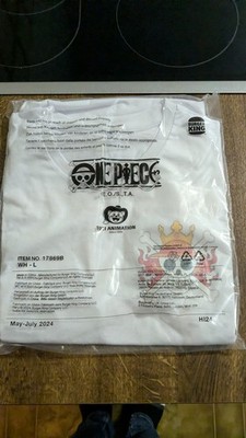 Burgerking T-Shirt Weiß -Größe L-unisex