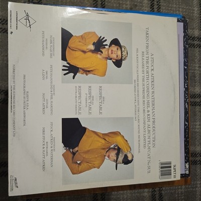 MEL & KIM -Respectable *1987 UK 3-track  12'' Vinyl Single Stock Aitken Waterman*