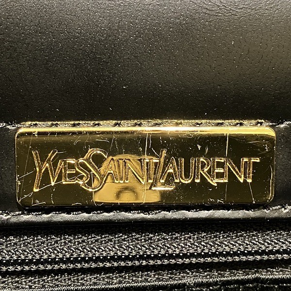 Y0802 Yves Saint Laurent Box Borsa a tracolla in vitello da donna usata