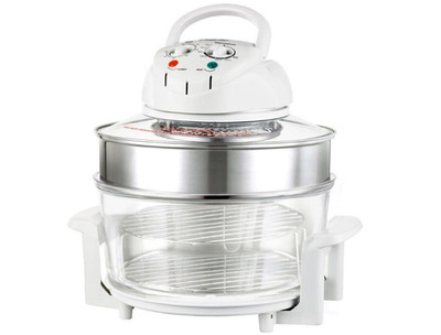 Magic Chef 3 Gallon EWGC12W3 1300-Watt Glass Bowl Convection Oven OPEN BOX NEW