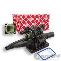 Febi Thermostat KÜHlmittel 83°C Passend FüR CitroËN Berlingo C-ELYSEE C3 C4 C5