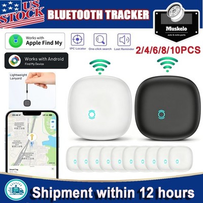 10X Bluetooth Airtag Tracker for Android Apple Find My Key， Car,Wallet, Luggage