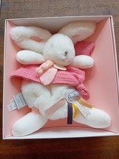 Image of Doudou et Compagnie Happy Doudou baby comforter bunny rabbit