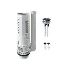 2 Inch Dual Flush Valve Push Button Replacement Parts Kit 2-Piece Toilet