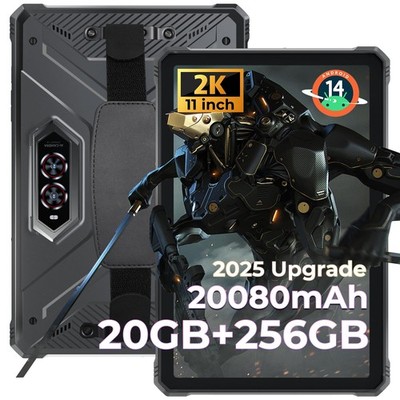 Rugged Tablet 14 Android 20GB 256GB 4G Waterproof IP68 HOTWAV R9 Pro 2025 Dual