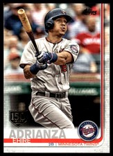 Ehire Adrianza 2019 Topps Twins #MT-13 Twins MLB READ FREE SHIPPING AutographDen