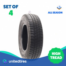 Set Of 4 Used Lt 22575r16 Michelin Agilis Crossclimate - 8.5-1032 1au6k Set Of 4 Used Lt 22575r16 Michelin Agilis Crossclimate - 8.5-1032 1au6k