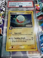 PSA 9 Electrode #32 Reverse Holo Stamped EX Legend Maker Pokemon Swirl🌀 POP 34 on eBay