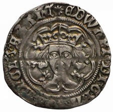 Edward iv hammered silver Groat  London mint  mm Sun  S2000