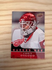 2008-09 Upper Deck Masked Men #MM4 Chris Osgood - Detroit Red Wings